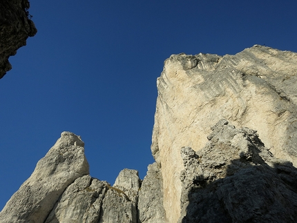 Torre Cecilia, Grigna Meridionale - Torre Cecilia, parete Sud, Grigna