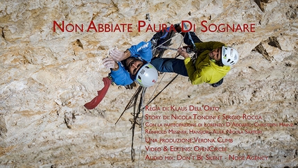 Non abbiate paura di sognare - Nicola Tondini su Non abbiate paura di sognare, Cima Scotoni, Dolomiti