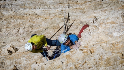 Non abbiate paura di sognare - Nicola Tondini su Non abbiate paura di sognare, Cima Scotoni, Dolomiti