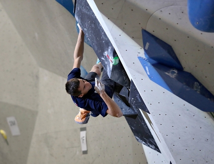 Paul Jenft - Paul Jenft ai Campionati Europei di arrampicata Boulder di Bressanone