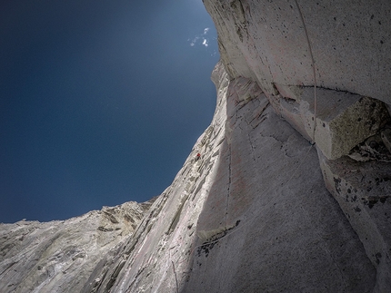 Bhagirathi IV, Matteo Della Bordella, Luca Schiera, Matteo De Zaiacomo - Bhagirathi IV: the attempt in the center of the face (Matteo Della Bordella, Luca Schiera, Matteo De Zaiacomo)