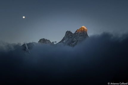 Bhagirathi IV, Matteo Della Bordella, Luca Schiera, Matteo De Zaiacomo - La parete Est dello Shivling