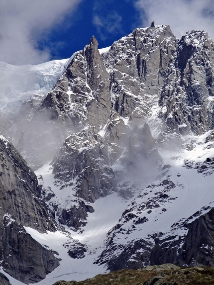 Mont Blanc Planpincieux glacier in danger of collapsing