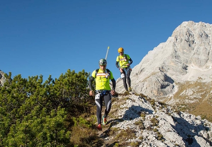 Dolomiti Rescue Race - Durante il Dolomiti Rescue Race, gara internazionale riservata ai componenti del Soccorso alpino e speleologico