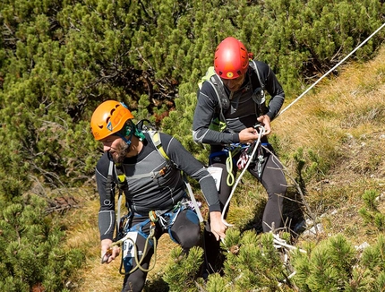 Dolomiti Rescue Race - Durante il Dolomiti Rescue Race, gara internazionale riservata ai componenti del Soccorso alpino e speleologico