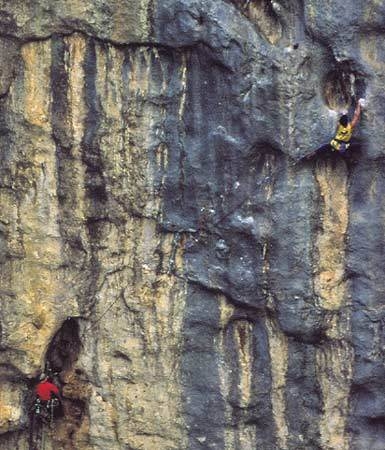 Pietro Dal Prà - Pietro Dal Prà climbing Hotel Supramonte