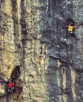 Pietro Dal Prà - Pietro Dal Prà climbing Hotel Supramonte