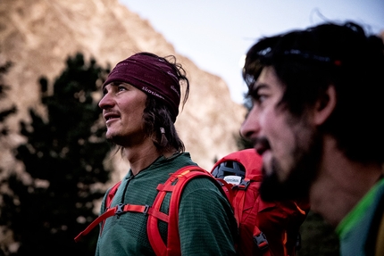 Simon Gietl, Manuel Gietl, Punta Dura, Valle di Anterselva - Simon Gietl e Manuel Gietl sulla loro Orca, la nuova via d'arrampicata alla Punta Dura sopra la Valle di Anterselva