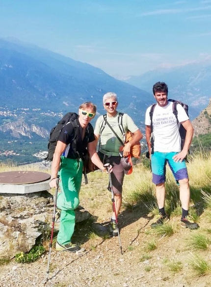 Cateissard, Valle di Susa - Cateissard: Claudio Battezzati, Giampiero Porcheddu and Andrea Giorda