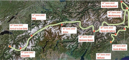 SuperAlp! traversata con mezzi sostenibili delle Alpi