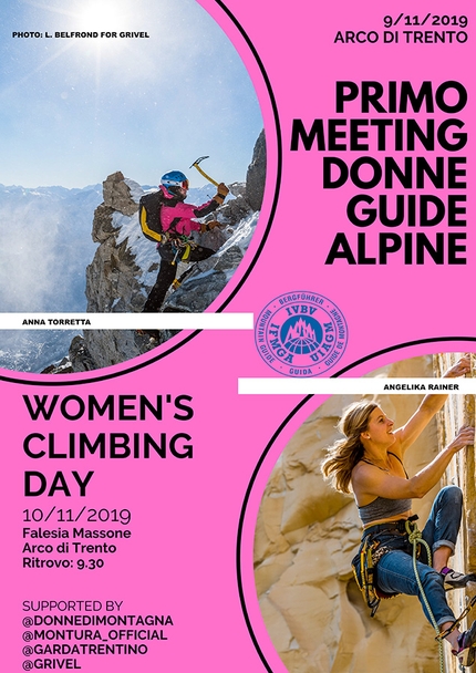 Meeting Donne Guide Alpine e Women's Climbing Day ad Arco