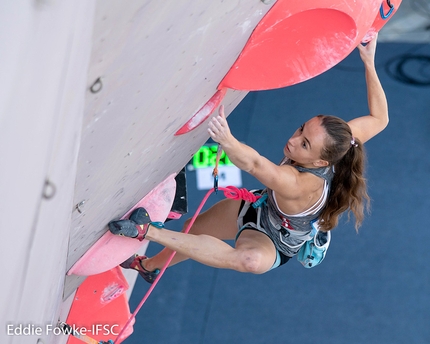 Julia Fiser - Julia Fiser at Xiamen, Lead World Cup 2019