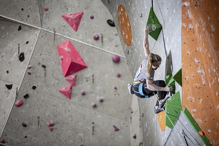 Jessica Pilz - Jessica Pilz competing at Edinburgh, European Climbing Championships 2019 Lead and Speed