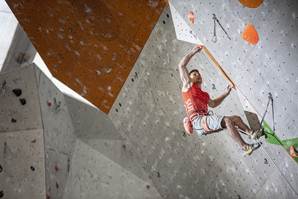 Sascha Lehmann - Sascha Lehmann competing at Edinburgh, European Climbing Championships 2019 Lead and Speed