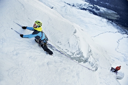 Roger Schaeli climbs the Eiger 50 times
