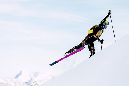 Michele Boscacci - Michele Boscacci, figlio di Graziano Boscacci, ex campione del mondo di scialpinismo