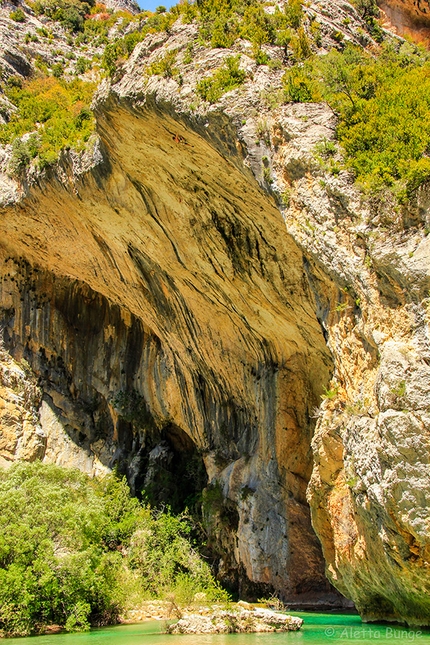 Sébastien Bouin, Rodellar - Trova il climber... Seb Bouin a Rodellar libera Detectives 9a