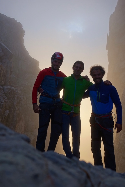 Campanile Basso, Brenta Dolomites, Alessandro Beber, Gianni Canale, Matteo Faletti - Campanile Basso, Brenta Dolomites: Alessandro Beber, Gianni Canale, Matteo Faletti