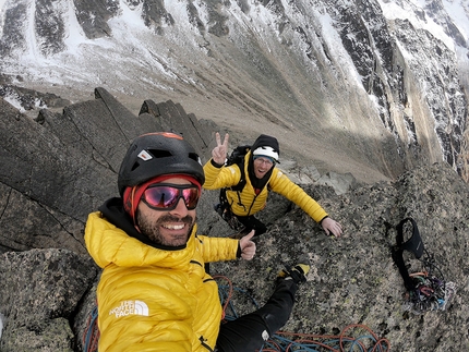 Bapsa Valley, Iker Pou, Eneko Pou - Eneko Pou e Iker Pou nella Bapsa Valley, Himalaya Indiano