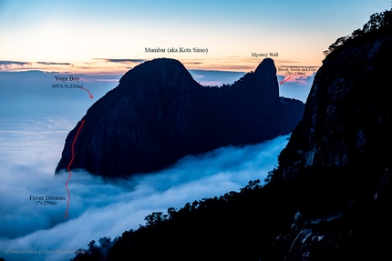 Isola di Tioman, Dragon Horns, Malesia - Mumbar Cliff, Dragon Horns, Isola di Tioman, Malesia