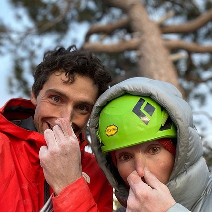 The Nose El Capitan Yosemite - Jacopo Larcher e Barbara Zangerl in cima a The Nose, El Capitan, Yosemite, salita in libera in 6 giorni nell'autunno 2019