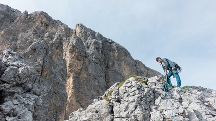 Sassopiatto, Dolomiti - Sassopiatto, Dolomiti: Melodia dl chiet - Cresta dl infiern salito da Martin Dejori, Aaron Moroder, Alex Walpoth (27- 28/08/2019)