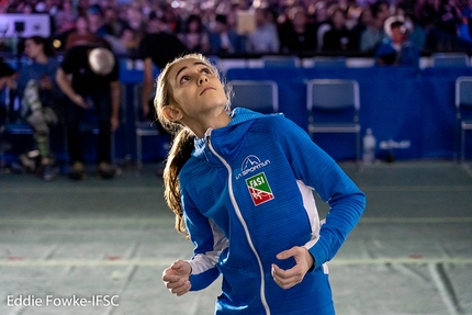 Laura Rogora first Italian woman to climb 9a+, Pure Dreaming Plus at Arco