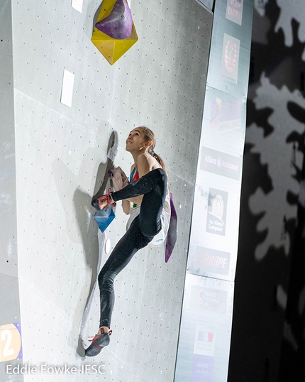 Sport climbing Olympic Games Tokyo 2020: Toulouse qualified women results