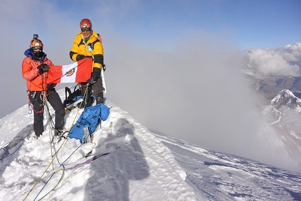 Siula Grande Peru - Siula Grande Peru: making the first ascent of Peruana Supreme (TD, 1000m, Benjamin Billet, Luis Crispin, Nathan Heald, Arttu Pylkkanen, Thomas Schilter 06/2019)