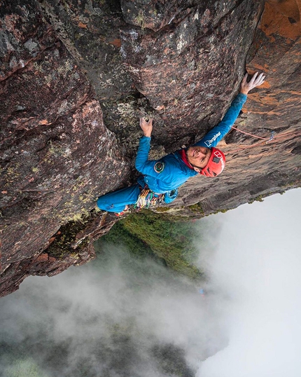 Leo Houlding - Leo Houlding aprendo la nuova via sul Monte Roraima in Guyana.