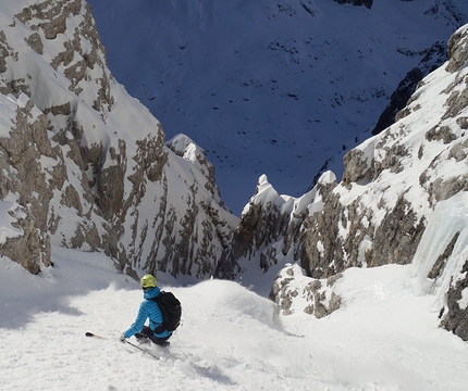 Brenta Dolomites, Sfulmini Ski by Roberto and Luca Dallavalle