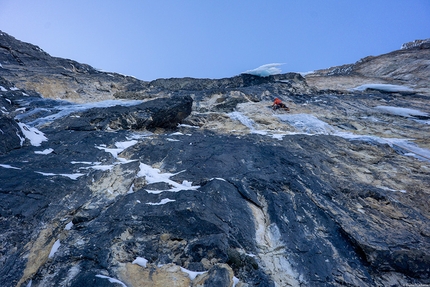 Val Mesdì, Dolomiti, svelata la nuova via di misto Para arriba, nach unten e bevilo!