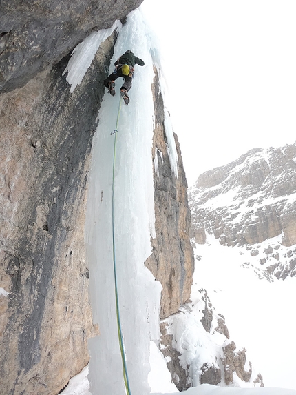 Val Lasties, Sella, Dolomites - Solo per un altro Hashtag extension, Val Lasties, Sella, Dolomites (Simon Messner, Martin Sieberer 12/12/2019)
