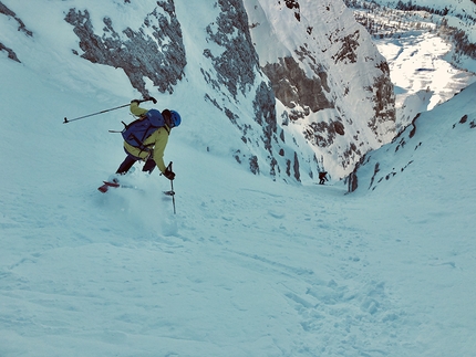 Cima Termoncello, Brenta Dolomites - L’Enfant (Terribile), Cima Termoncello, Brenta Dolomites (Andrea Cozzini, Alberto Ferrazza, Claudio Lanzafame, Marco Maganzini 10/12/2019)