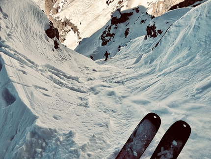 Cima Termoncello, Dolomiti di Brenta - L’Enfant (Terribile), Cima Termoncello, Dolomiti di Brenta (Andrea Cozzini, Alberto Ferrazza, Claudio Lanzafame, Marco Maganzini 10/12/2019)