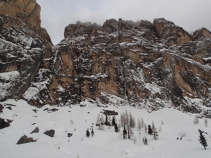 Iron Man, Torre Murfrëit, Passo Gardena, Dolomiti, Santiago Padrós, Giovanni Andriano - Iron Man, Torre Murfrëit, Passo Gardena, Sella, Dolomiti