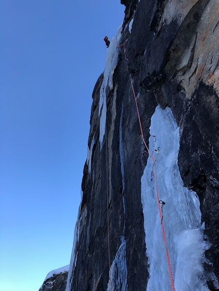 Ice climbing Cogne Valnontey - Ice climbing Cogne: two new icefalls in Valnontey