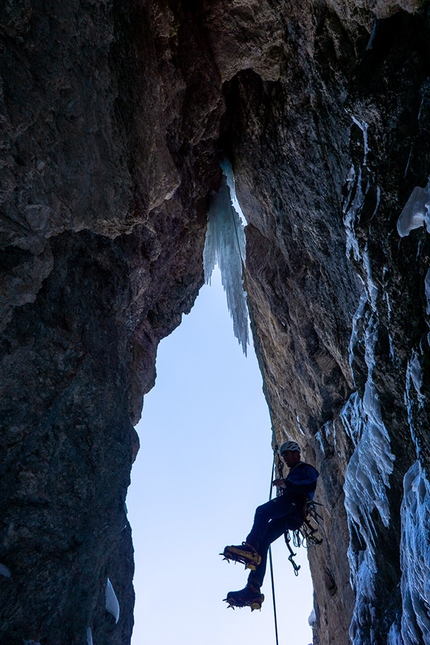 Langental, Vallunga, Dolomites, Daniel Ladurner, Johannes Lemayer - Happy New Year in the Langental, Dolomites (Daniel Ladurner, Johannes Lemayer 31/12/2019)