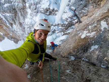 Vallunga, Dolomiti, Daniel Ladurner, Johannes Lemayer - Happy New Year in Vallunga, Dolomiti (Daniel Ladurner, Johannes Lemayer 31/12/2019)