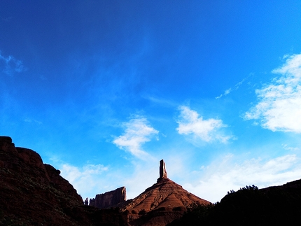 Arrampicata Moab Utah, USA - Arrampicata Moab Utah: l'incredibile sagoma della Castleton Tower