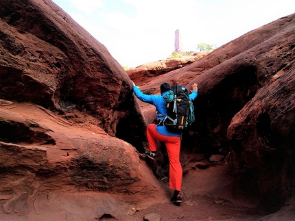 Arrampicata Moab Utah, USA - Arrampicata Moab Utah: verso la Castleton Tower