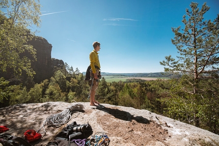 Sandstone Climbing Czech Republic - Sandstone climbing in the Czech Republic: Tom Krul