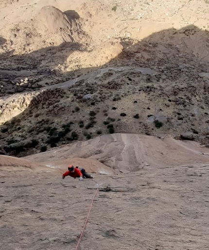 Climbing in Sudan - Climbing around Kassala in Sudan (Chris Warner, Jonny Baker)