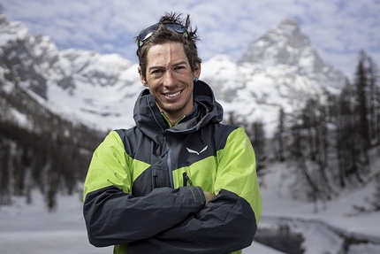 Matterhorn Grandes Murailles - Italian mountain guide François Cazzanelli