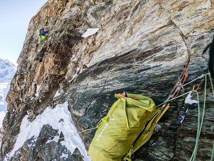 Cervino Grandes Murailles 2019 - Cervino Grandes Murailles: François Cazzanelli e Francesco Ratti, tentativo 2019