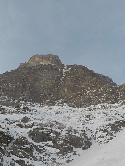 Rochers de Gagnières, Simon Chatelan and Nicolas Jaquet add mixed climb to Chablais Alps