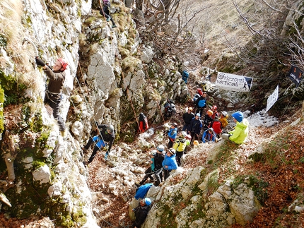 Febbre da Cavallo, Campitello Matese, Molise - Durante il meeting di drytooling Febbre da Cavallo 2020 a Campitello Matese, Molise