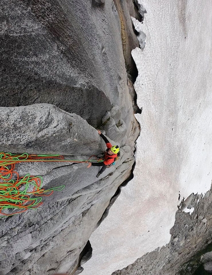 Cochamó Valley climbing Chile - El ultimo Vuelo del Condor, Valle Cochamó, Chile (Vlad Capusan, Teofil Vlad 25/01/2020)
