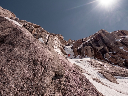 Cerro Cachet Patagonia - Making the first ascent of the NE Face of Cerro Cachet in Northern Patagonia (Lukas Hinterberger, Nicolas Hojac, Stephan Siegrist)