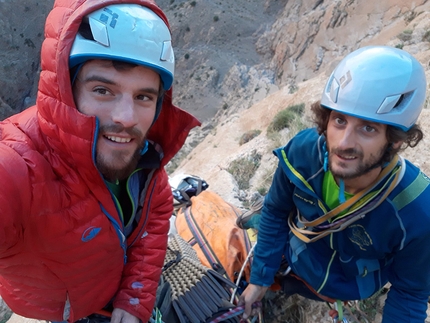 Gole di Taghia in Marocco - Gole di Taghia in Marocco: apertura di Libertà Berbera sulla cima Thuiat (Lorenzo Gadda, Vincenzo Mascaro, Alessio Miori)